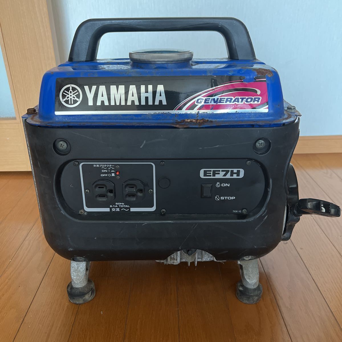  YAMAHA EF7H 発電機 ジャンク品(インバーター発電機)｜売買されたオークション情報、yahooの商品情報をアーカイブ公開 - オークファン インバーター発電機