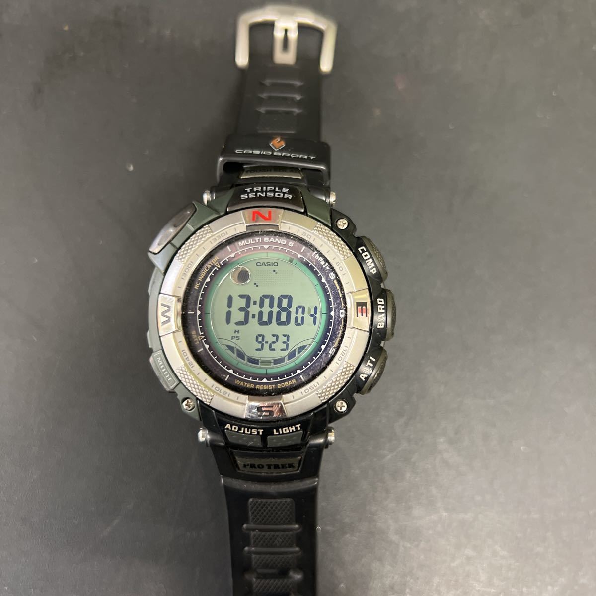 t9-385 CASIO カシオ PROTREK プロトレック 腕時計 PRW-1500J 動作品 