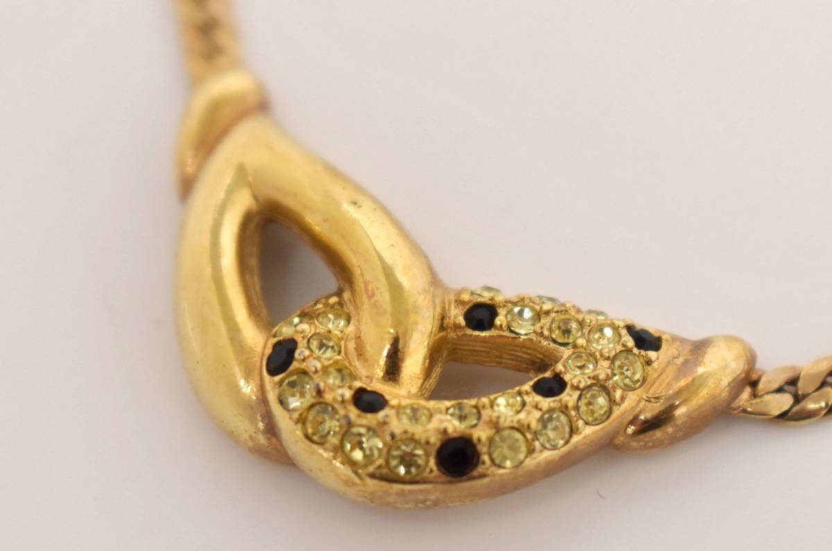 クリスチャンディオール Christian Dior ネックレス ストーン レディース 2203LT091