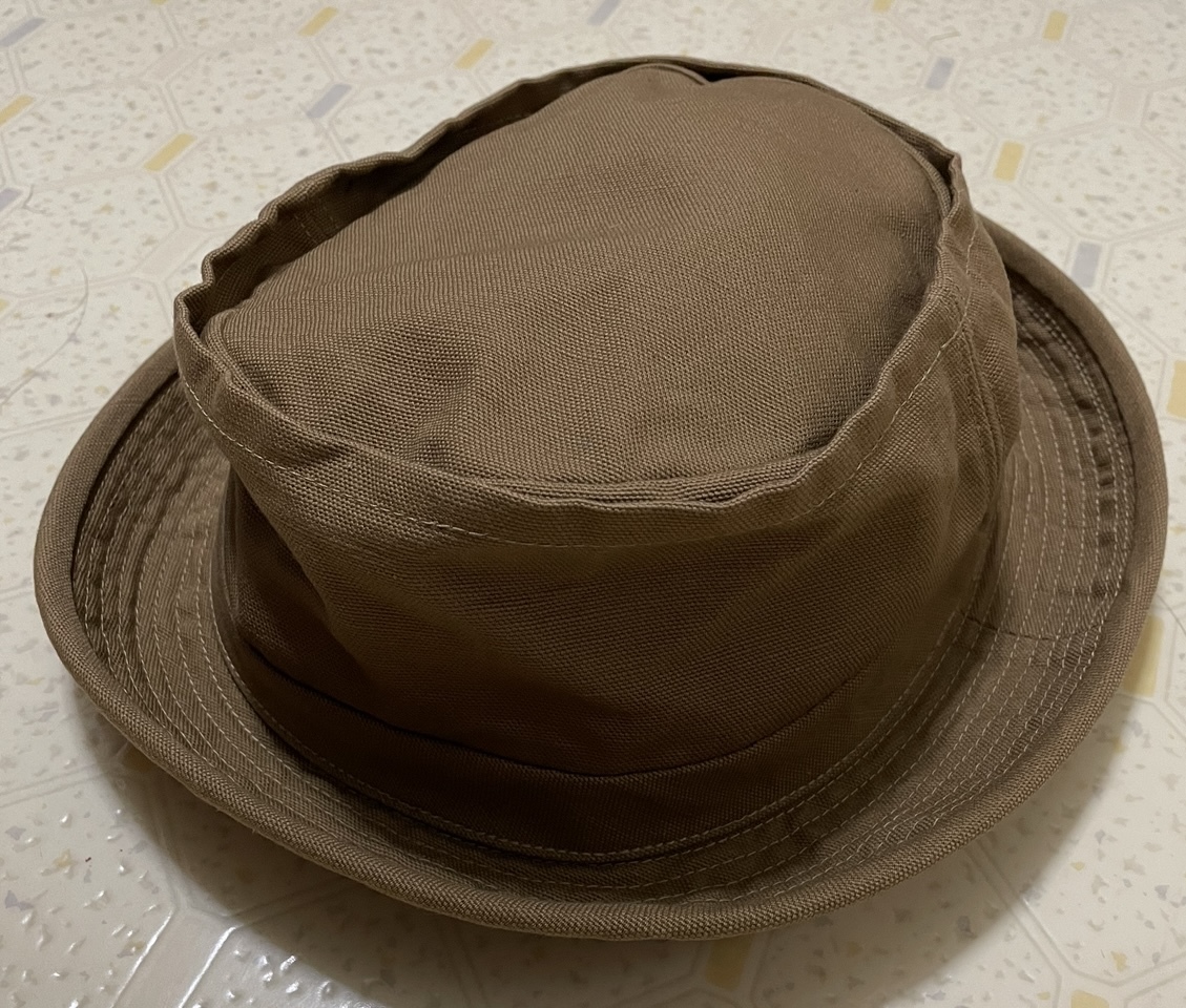 未使用☆THE REAL McCOY'S（リアルマッコイズ）COTTON PORKPIE HAT