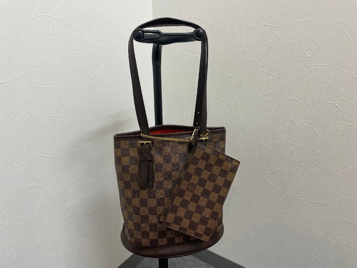 VUITTON LOUIS マレ ダミエ ルイヴィトン N42240 ハンドバッグ 