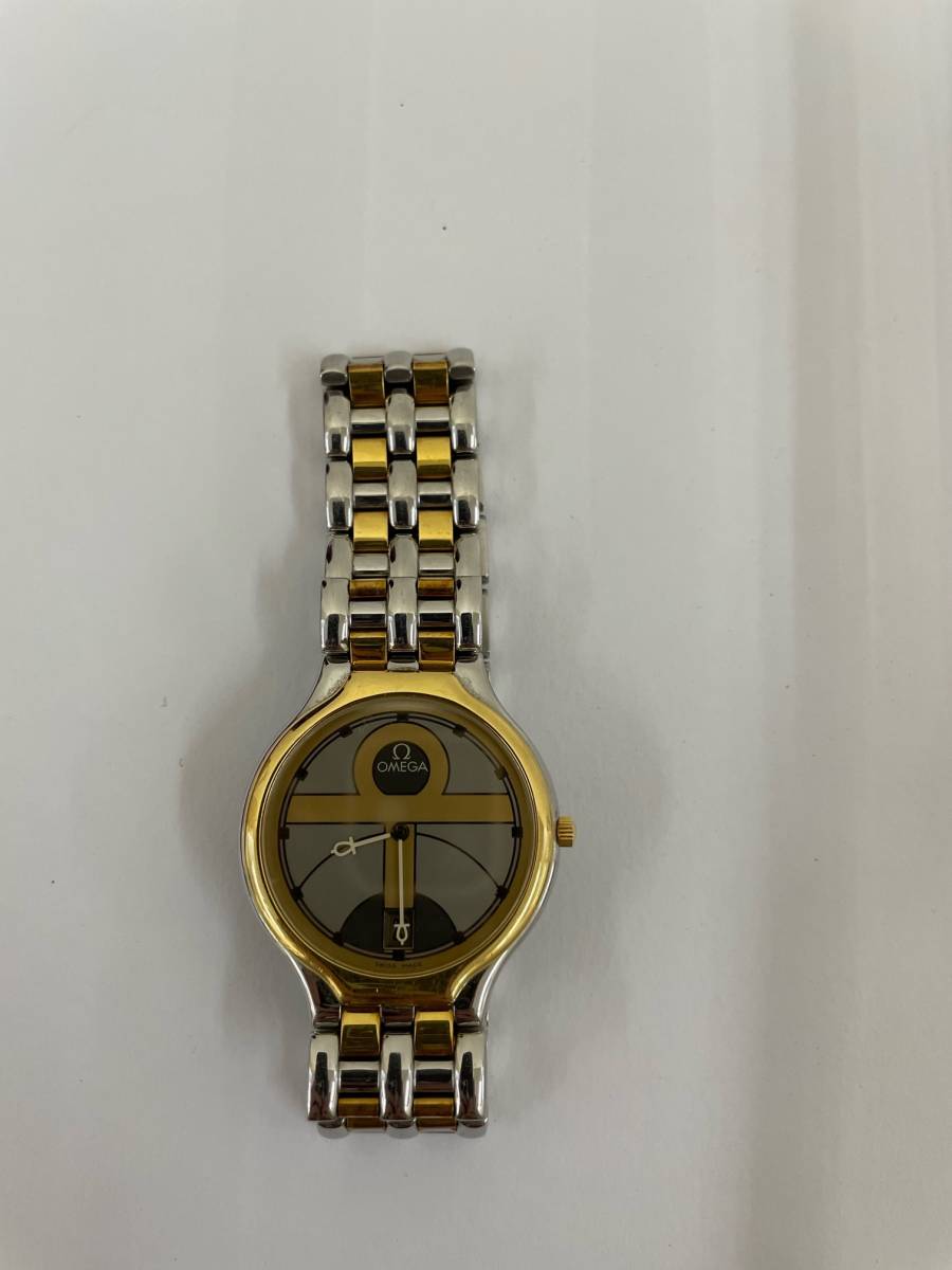 【M】OMEGA　オメガスチールステンレス腕時計