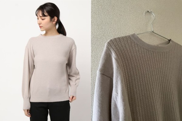 IENA - イエナ アンゴラ混チェーン柄クループルオーバー｜Yahoo