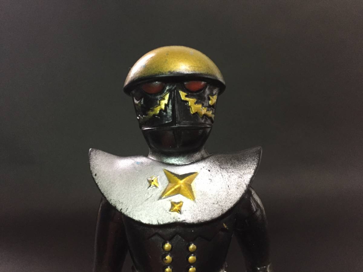 ☆当時物 ポピー 人造人間キカイダー ハカイダー ソフビフィギュア 約  