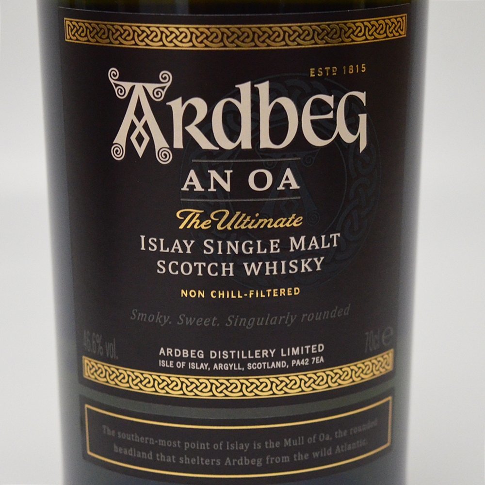 未開栓ARDBEG アードベッグ アン・オー ウイスキー 700ml 46.6％ 箱