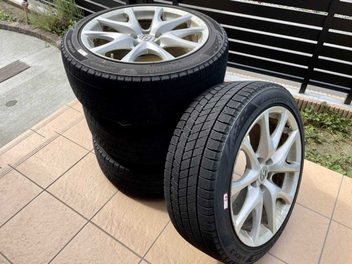 バリ山 VRX3 18インチ】 225/45R18 ブリジストン ブリザック 