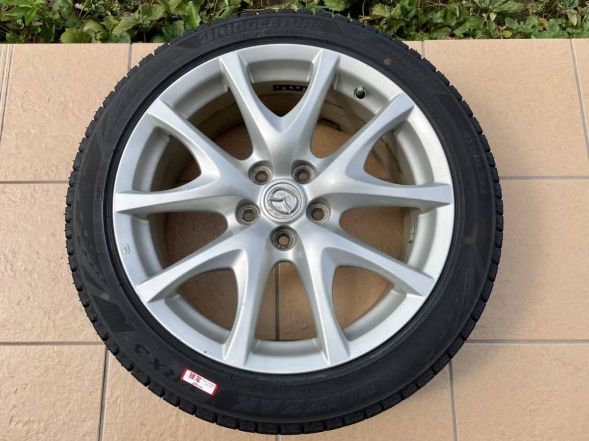 バリ山 VRX3 18インチ】 225/45R18 ブリジストン ブリザック 