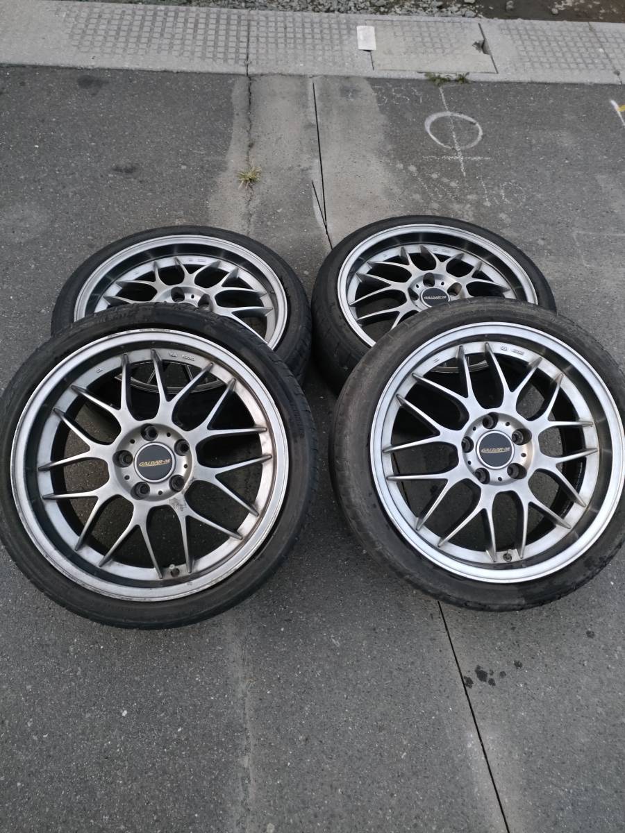 安い，2026 GALDAR-M 18&times;7.5J +48 5H タイヤ215/40R18(5穴)｜売買されたオークション情報、yahooの商品情報をアーカイブ公開 - オークファン 5穴