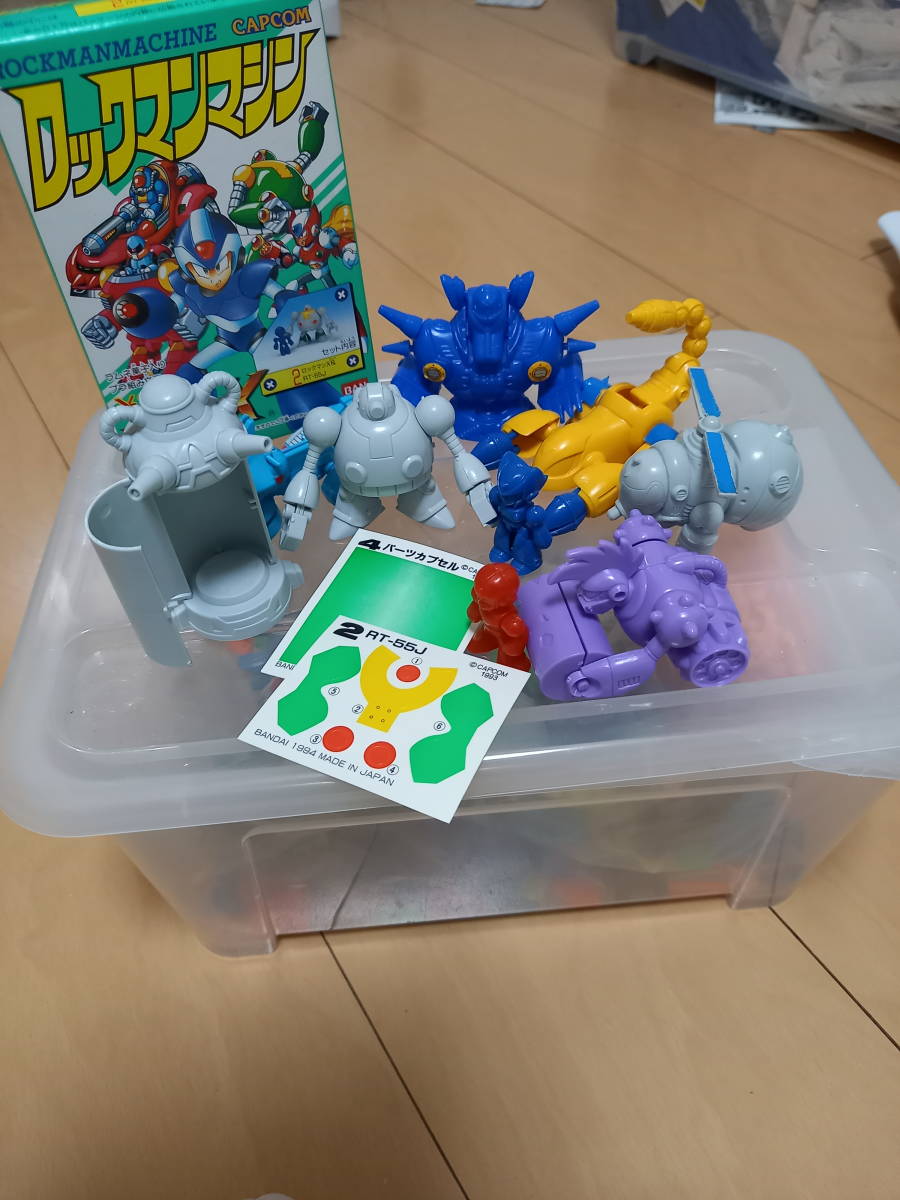 ロックマン マシン まとめて 食玩 消しゴム(ビンテージ)｜売買された