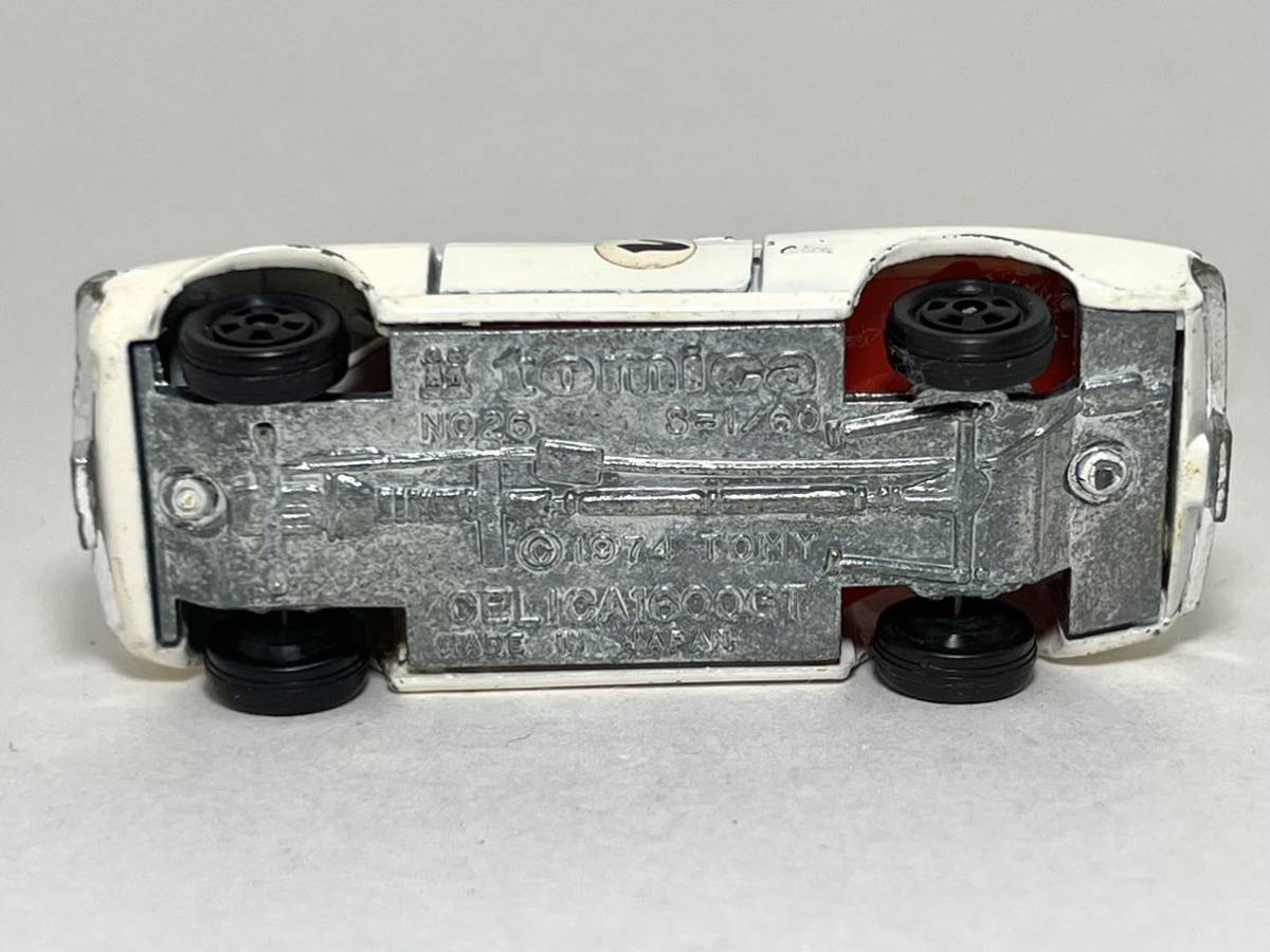 日本製トミカ】No.26-1-10 ○スタント専用車○ トヨタ セリカ 1600GT