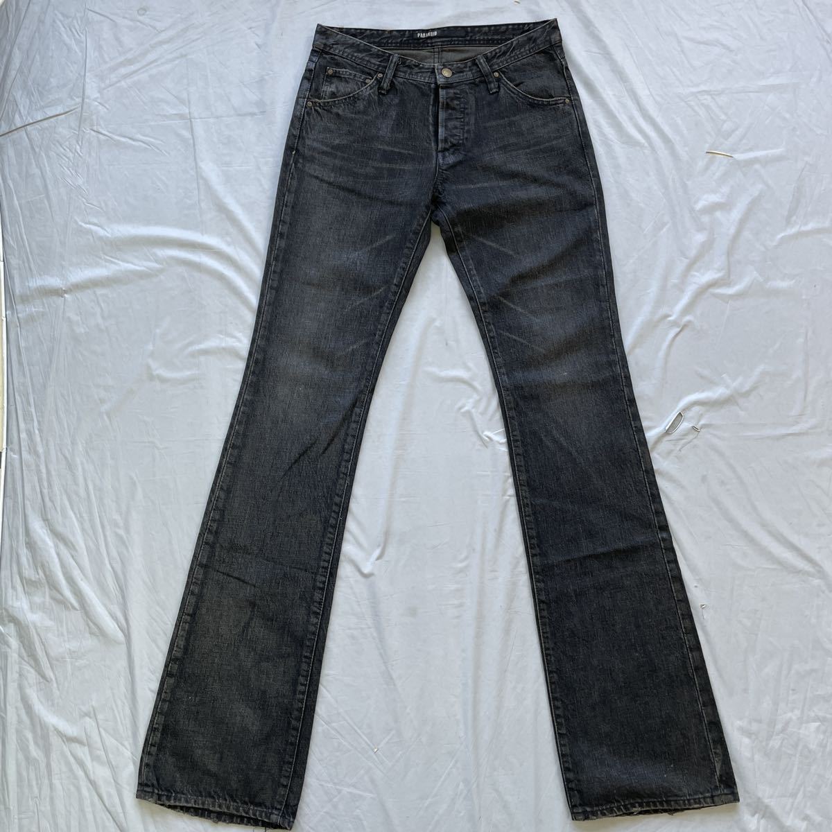 パラノイドPARANOID□ブーツカットデニム新品【W-30】ローライズ 