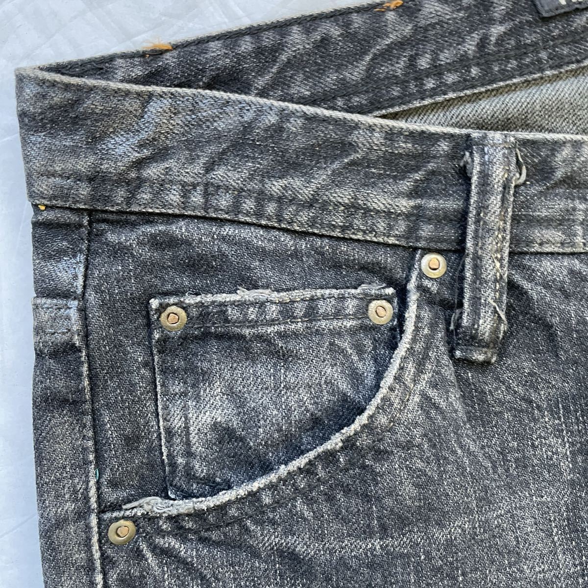 パラノイドPARANOID□ブーツカットデニム新品【W-30】ローライズ 