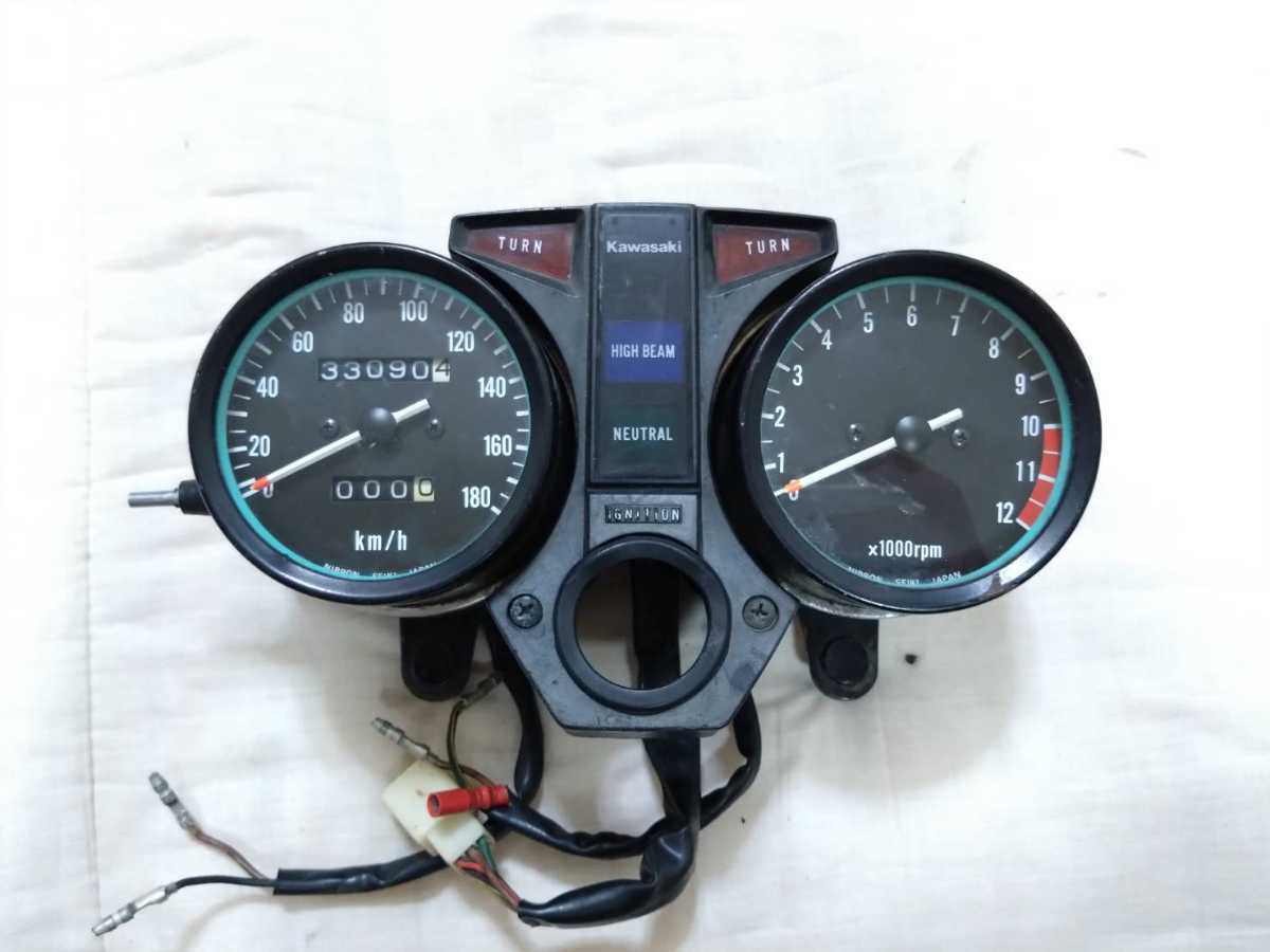 Z250FT Z250A Z250LTD GPZ250 メーターセット スピードメーター タコ 