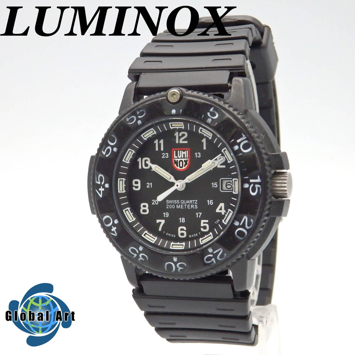 【全国無料，新作登場】 い02071/LUMINOX ルミノックス/ネイビーシールズ/クオーツ/メンズ腕時計/200M/デイト/回転ベゼル/数字インデックス/3000/3900(ネイビーシールダイブウォッチシリーズ)｜売買されたオークション情報 ネイビーシールダイブウォッチシリーズ
