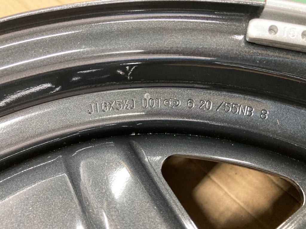 スズキ ジムニー jb64 スチールホイール 1本 新車外し ジムニー 1本