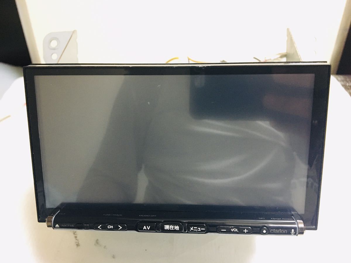 Clarion クラリオン NX715 メモリーナビ SDナビ (ジャンク)(メモリー 