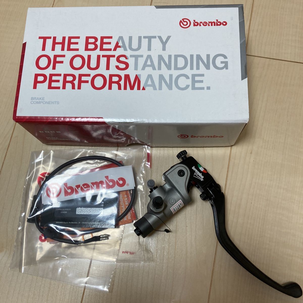  1 Brembo ブレンボ 17RCS ラジアルブレーキマスター シリンダー &phi;17 110.A263.40(その他)｜売買されたオークション情報、yahooの商品情報をアーカイブ公開 - オークファン その他