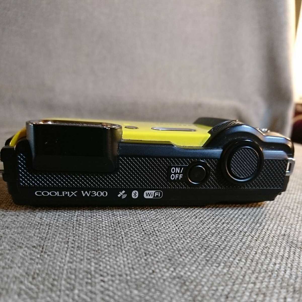☆Nikon ニコン COOLPIXクールピクス W300 防水 デジタルカメラ☆充電 