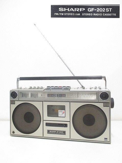 SHARP ラジカセ GF-202ST（SEARCHER 7000） SHARP GF-919 The SEARCHER