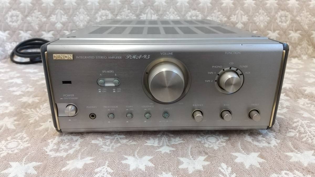 ジャンク DENON デノン PMA-9.5 プリメインアンプ オーディオ 音響機器