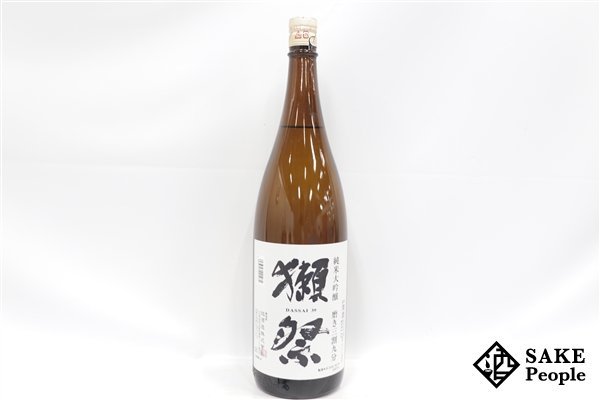 ☆注目! 獺祭 純米大吟醸 磨き三割九分 1800ml 16度 2022.09 旭酒造 山口県