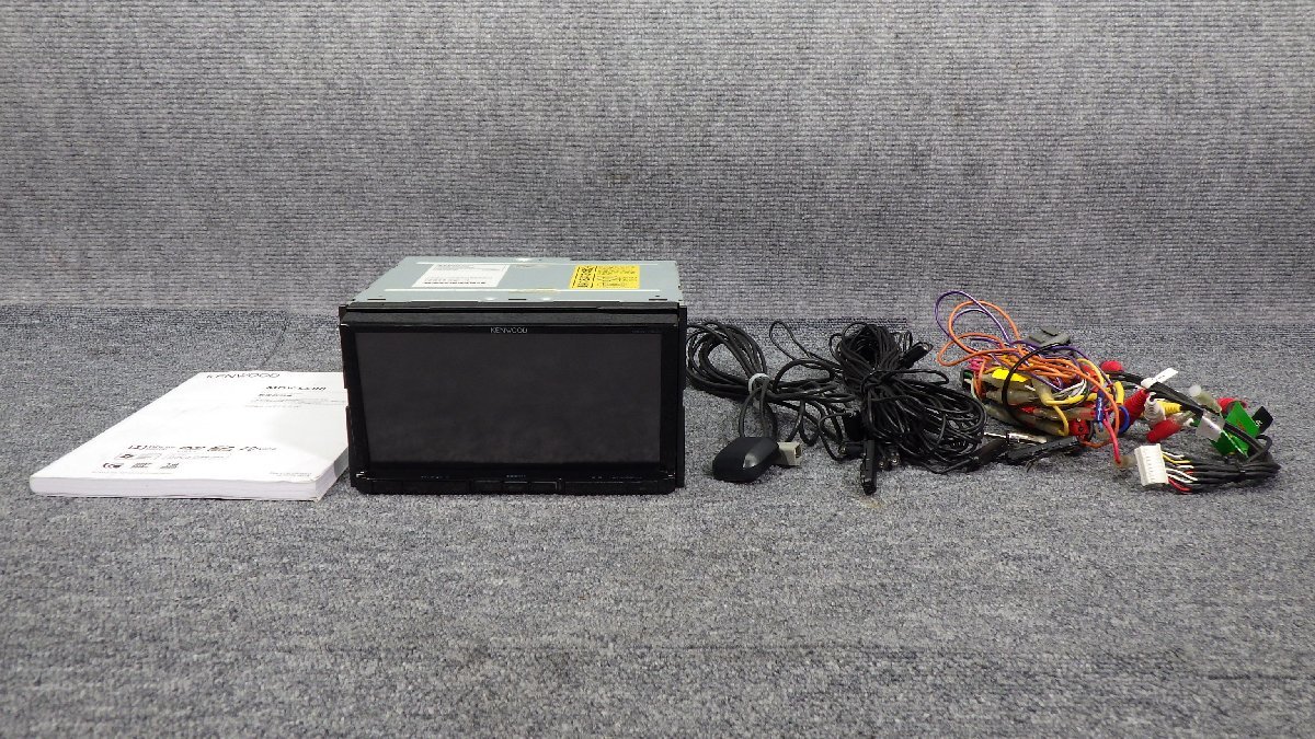 96 メモリーナビ KENWOOD ケンウッド MDV-L500 地デジ フルセグ 2DIN 7型 DVD CD 地図データ2012年度版 取説付  ステップワゴン RK2 より