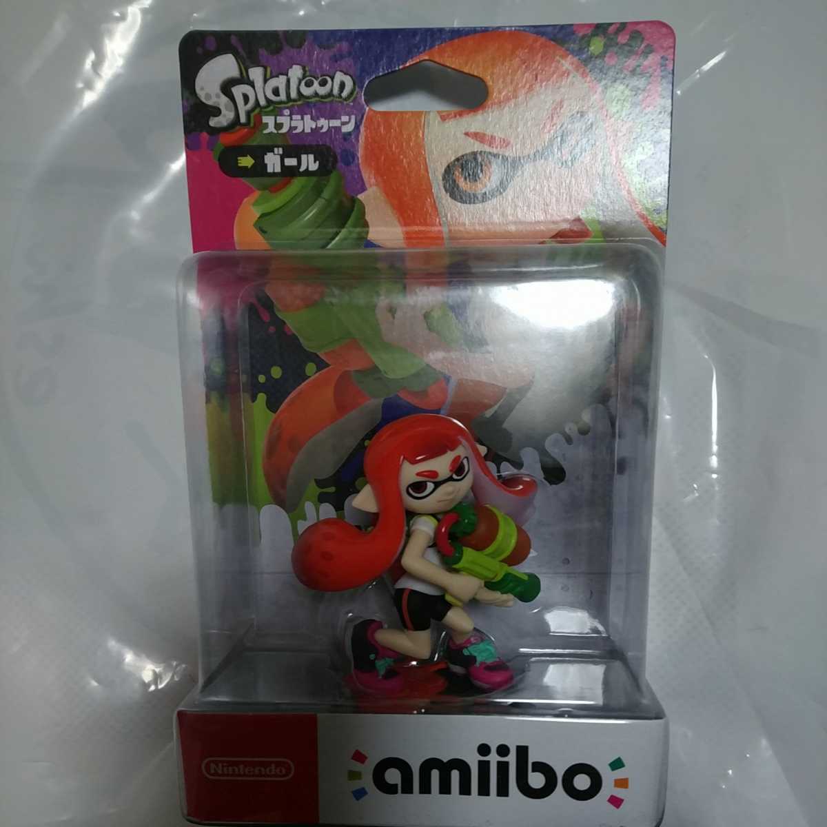 新品，定番 amiibo スプラトゥーン ガール(ニンテンドースイッチアクセサリー)｜売買されたオークション情報、yahooの商品情報をアーカイブ公開 - オークファン ニンテンドースイッチアクセサリー