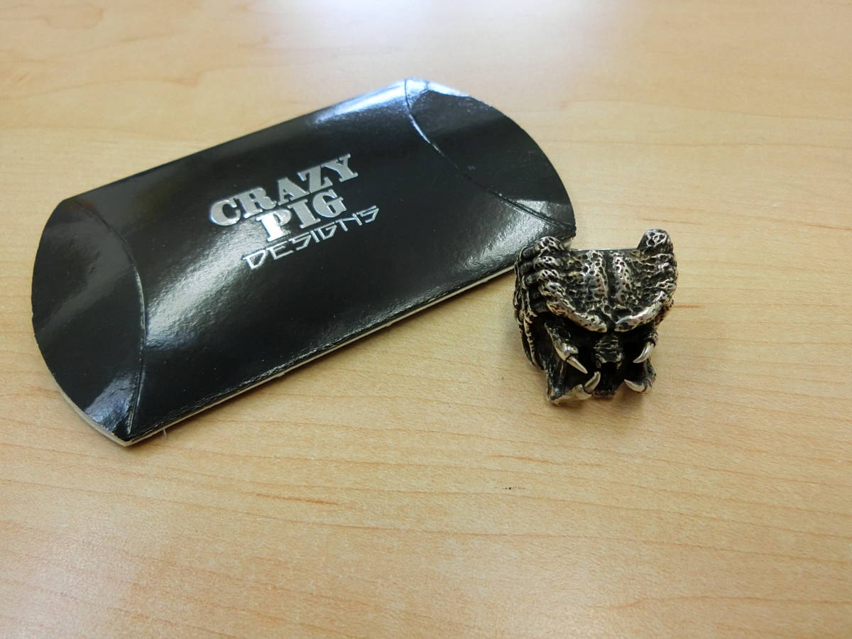 3061) CRAZY PIG クレイジーピッグ プレデターリング 35.6g 19号前後 