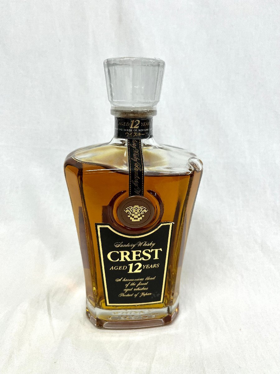  東京都内限定配送 SUNTORY サントリークレスト12年 CREST 700ml 古酒 EA1010(日本)｜売買されたオークション情報、yahooの商品情報をアーカイブ公開 - オークファン 日本