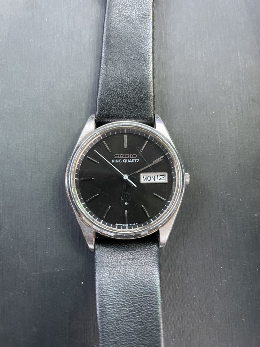 SEIKO キングクォーツ ジャンク ジャンク 時計 セイコー キング 