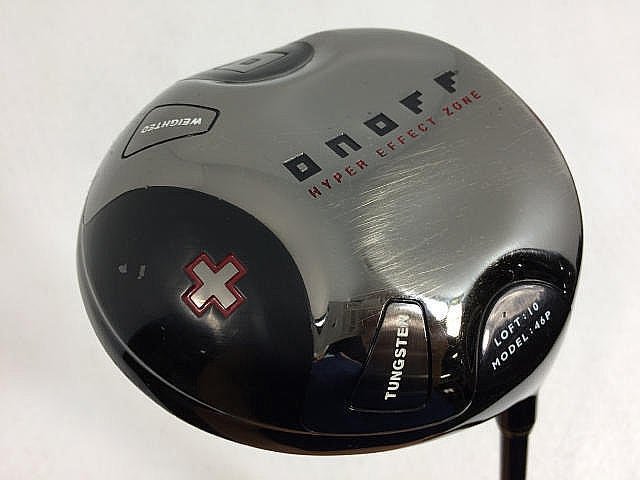 即決 お買い得品！中古 ONOFF ドライバー プラス 黒 460 2009 1W スムースキックMP-609D 10 R