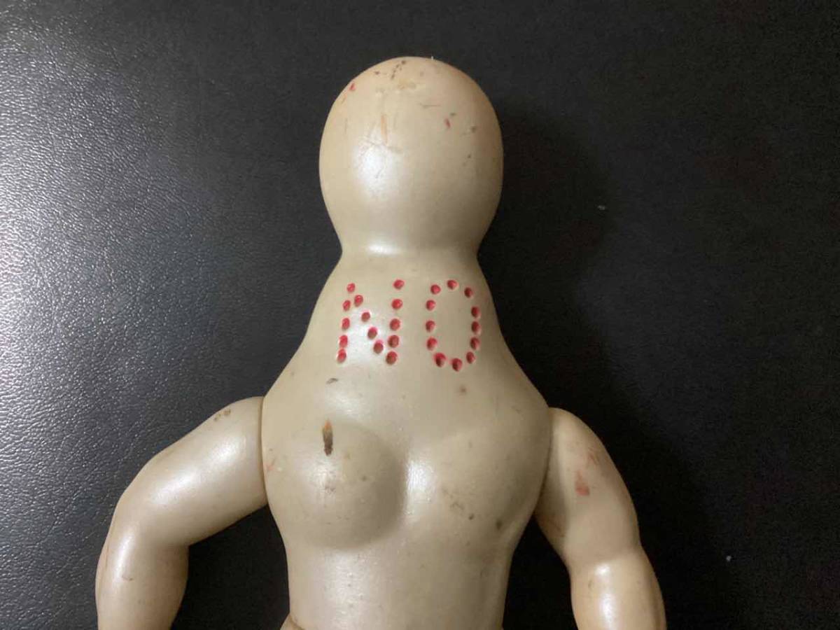 タイガーマスク 中嶋製作所 ミスターノー ソフビ 当時物