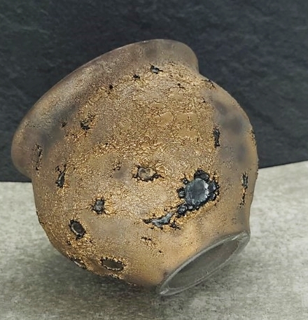新品 中川智治 tomoharu nakagawa CRATER gold pot 鉢 ポット BOTANIZE