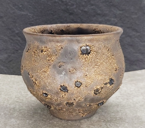 新品 中川智治 tomoharu nakagawa CRATER gold pot 鉢 ポット BOTANIZE