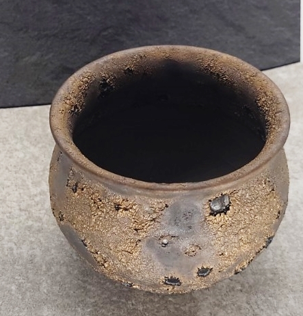 新品 中川智治 tomoharu nakagawa CRATER gold pot 鉢 ポット BOTANIZE