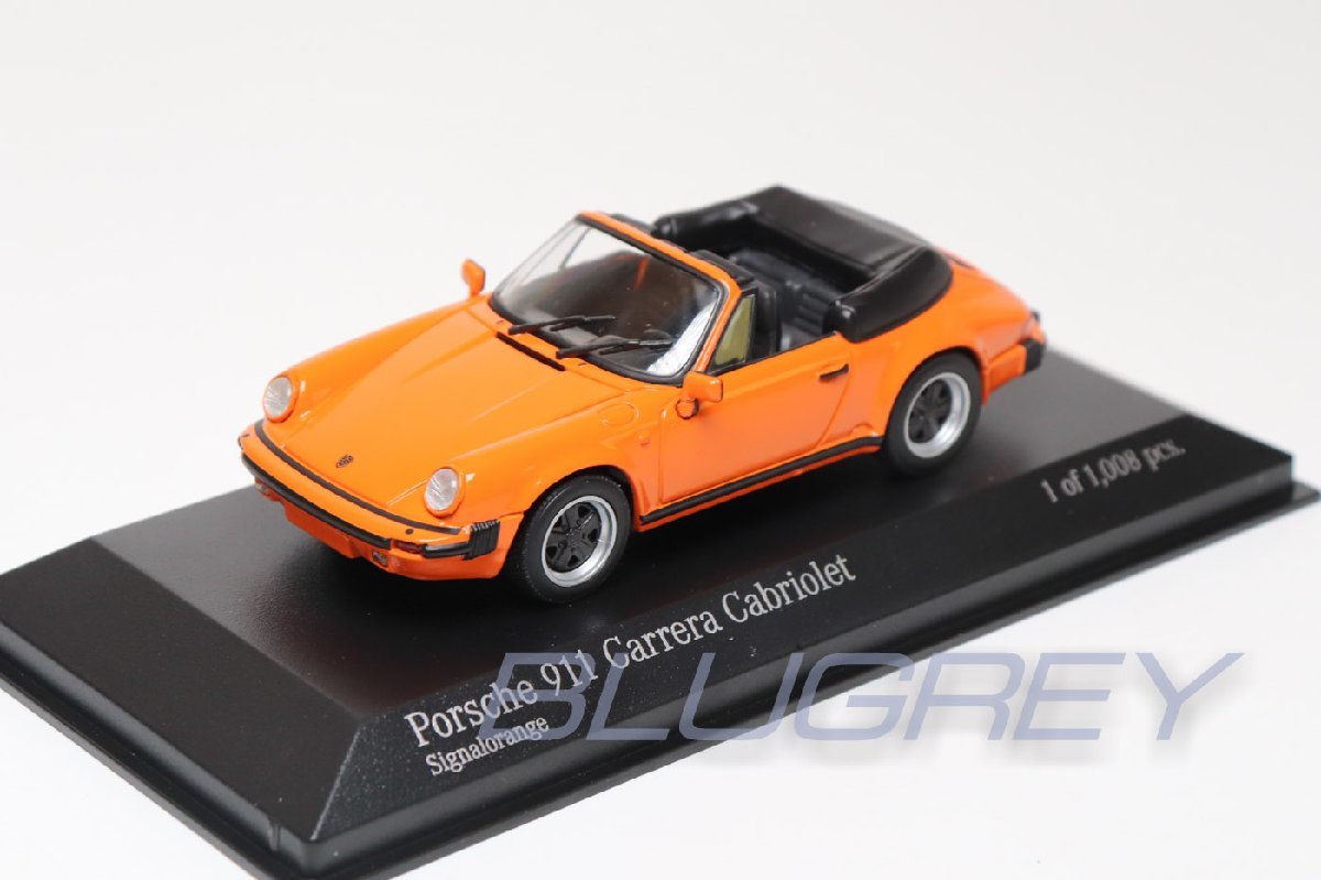 【新作入荷，安い】 ミニチャンプス 1/43 ポルシェ 911 SC カレラ カブリオレ 1983 オレンジ MINICHAMPS PORSCHE SC CARRERA CABRIOLET(乗用車)｜売買されたオークション情報、yahooの商品情報をアーカイブ公開 - オークファン 乗用車