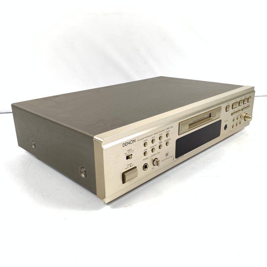 DENON DMD-1550 デノン MDデッキ プレーヤー レコーダー◇現状品