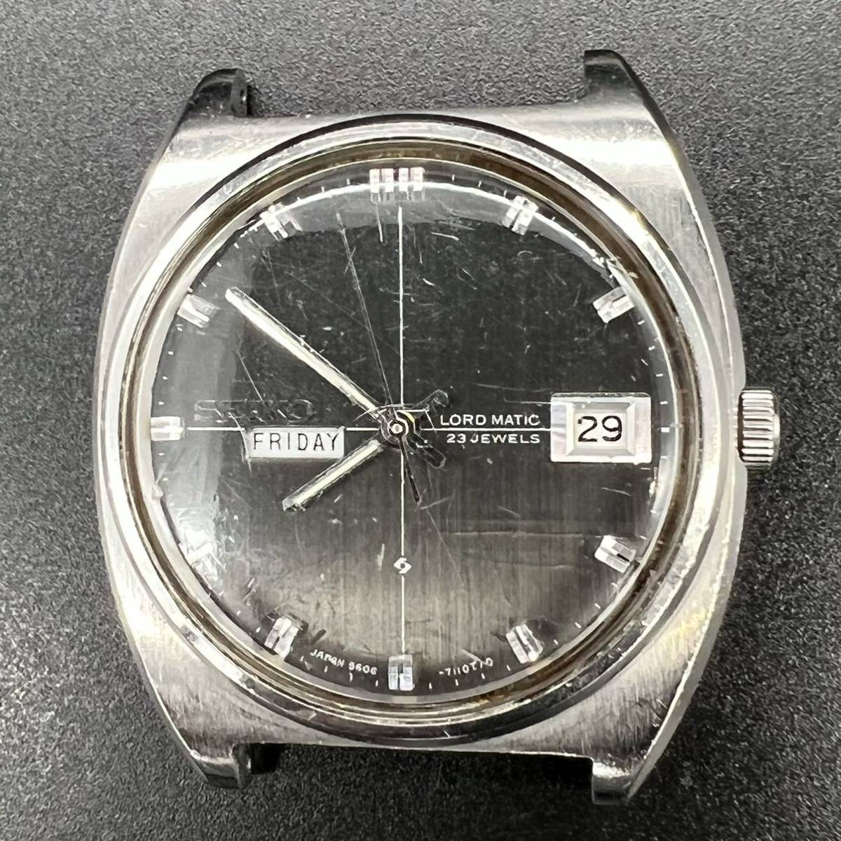 セイコー SEIKO LORD MATIC ロードマチック 自動巻き LM 稼働品 5606