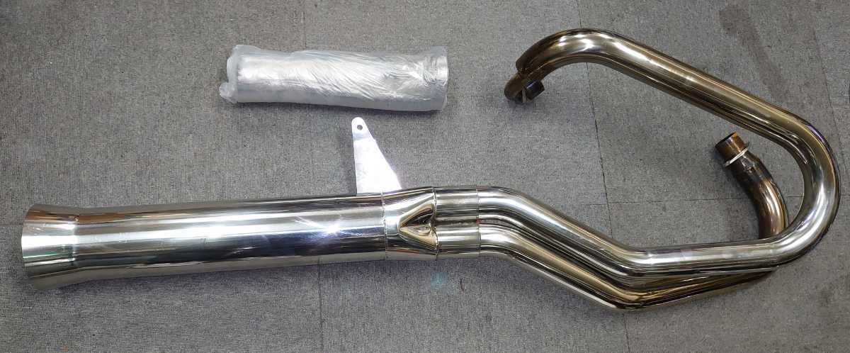 マグナ250用 2in1マフラー アメリカンドラッガーズ フルエキゾースト V
