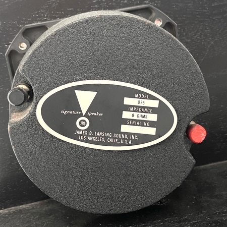 JBL 075 ペア 公式通販 - 8Ω トゥイーター 075ホーンツィーター 8