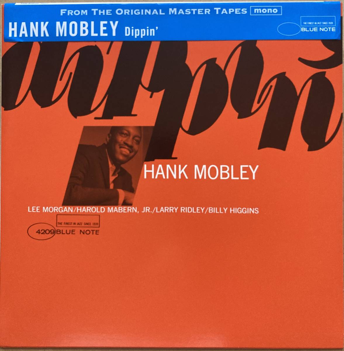 200g 重量盤 HANK MOBLEY ハンク・モブレー / DIPPIN' 帯付き BLUE