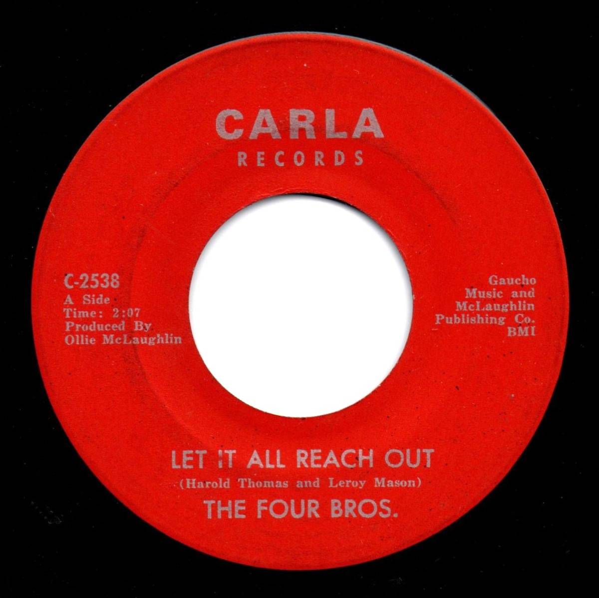 送料分 The Four Bros. / Let It All Reach Out ♪ Cool Jerk (Carla) 音楽