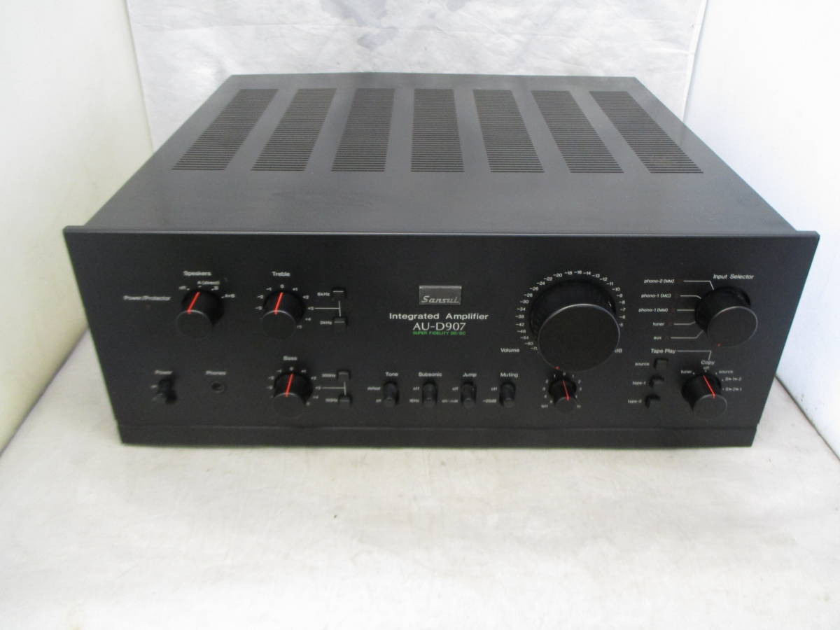 サンスイ SANSUI AU-D907 プリメインアンプ AU-D907F – @56486 - B