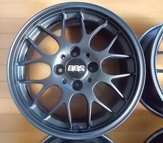 BBS RG-R RG711 17インチ7J＋38 4H PCD114.3 ホイール4個セット中古