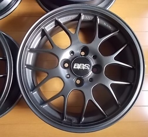 BBS RG-R RG711 17インチ7J＋38 4H PCD114.3 ホイール4個セット中古