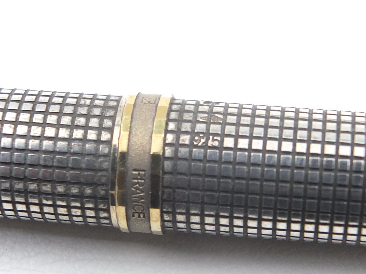 z16749】中古・良品 PARKER パーカー 万年筆 STERLING SILVER