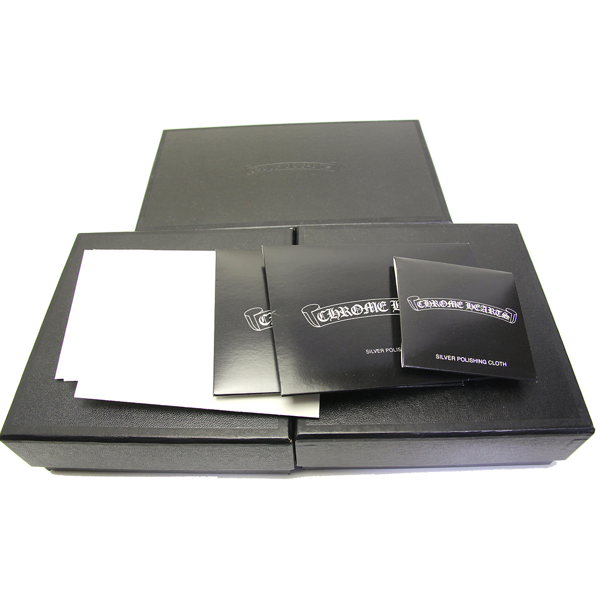 クロムハーツ空箱2点セット クロムハーツ 純正 ギフトボックス 空箱 3点セット CHROME HEARTS