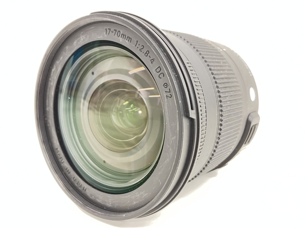 SIGMA シグマ 17-70mm F2.8-4 DC DC HSM MARCO カメラレンズ CANON用 中古
