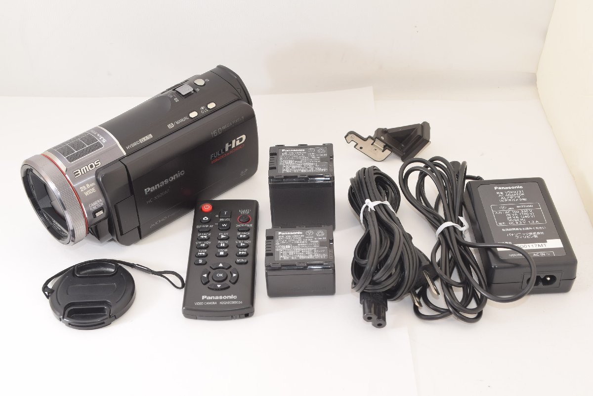 ☆極上品☆ Panasonic パナソニック HC-X900M ビデオカメラ 予備