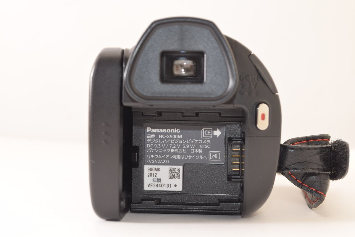☆極上品☆ Panasonic パナソニック HC-X900M ビデオカメラ 予備